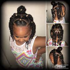 Not Sure What To Call This But I Just Wanted To Try Something Different To My Daughter S Hair And Lil Girl Hairstyles Kids Braided Hairstyles Kids Hairstyles