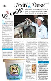 Goat Milk? Meet David Bice of Redwood Hill Farm, ambassador of foods made  from the milk of frolicking goats