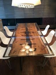 25 Awesome Resin Wood Table Inspiration The Urban Interior Unique Dining Tables Wood Table Design Wood Table