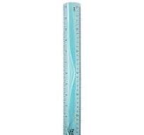 Ruler - 30cm Ultra Flexible Ruler - Assorted - Deli
