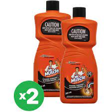 Opening clogged drains calls for tough drain cleaning equipment. Mr Muscle Ultra Gel Drain Cleaner 750ml X2 Bundle Woolworths