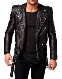 Lj4u Men S Moto Leather Jacket Mj 0247 At Amazon Men S Clothing Store Black Leather Jacket Men Leather Jacket Men Lambskin Leather Jacket