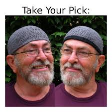 Mens Cotton Skullcap Cooling Cap™ Crocheted in Armor Gray + Optional Bands 