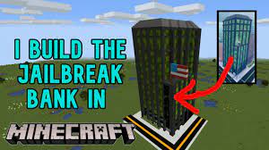Then absolutely you are reaching the right destination. Jailbreak Bank In Minecraft Youtube
