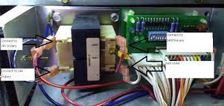 Once again, you'll have to determine which is the primary wiring and which is the secondary. Hvac Transformer Wiring Confusion Doityourself Com Community Forums