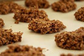 Coconut Oil No Bake Cookie Recipe With Flaxseed Flax Seed Recipes Baking Recipes Cookies No Bake Cookies