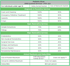 2020 Pediatric Silver Ehb Plan