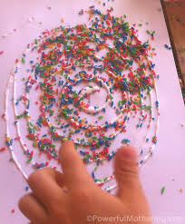 Rainbow Color Rice Spirals Activity Craft Activities For Toddlers Preschool Color Activities Summer Preschool Activities