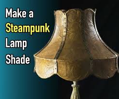 Check out our lamp shades selection for the very best in unique or custom, handmade pieces from our shops. Diy Steampunk Lampshade Using Brown Paper 13 Steps With Pictures Instructables