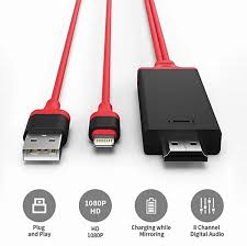 Lighting Hdmi Adapter Cable For Ios Iphone 5 6 7 8 X Screen To Tv Cable Pama Goods