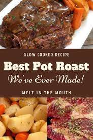 Best Slow Cooker Recipes Of All Time On Pinterest The Whoot Pot Roast Slow Cooker Crockpot Recipes Slow Cooker Slow Cooker Recipes