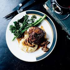 We may earn commission from links on this page, but we only recommend products we back. Beef Tenderloin Steaks With Mushroom Sauce Recipe John Besh Chris Lusk Food Wine