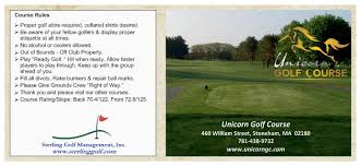 In 1957, and is home to the farmers insurance open pga golf tournament (along with the north course). Scorecard Unicorn Golf Course