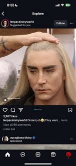 Wig makes her look younger