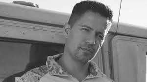 A blue-ribbon scarecrow