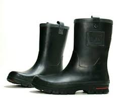 Details About Polo Rl Co Authentic Dry Goods Black Red Warrington Rain Snow Boots Size 10
