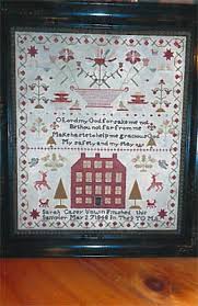 Sarah Casey Unwin 1848 Sampler Cross Stitch Chart