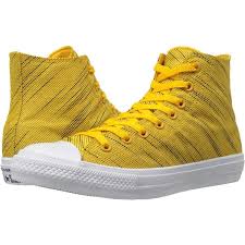 Black And Yellow Converse Chuck Taylors Converse Chuck Taylor All Star Ii Knit Hi Yellow Black White Textile 56 Liked On P Converse Chuck Taylor Chuck Taylors Converse Chuck Taylor All Star