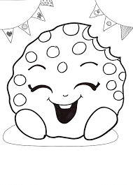 Shopkins are cute, little toys in the shape of supermarket groceries. Free Shopkins Coloring Page Picture Shopkin Coloring Pages Coloring Books Free Coloring Pages