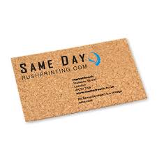 40 cards ( $0.30 each) $11.99. Same Day Cork Business Cards Printing Services Samedayrushprinting Com