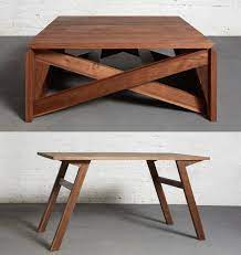 For all who haven't heard there is an instagram builders challenge hosted on instagram every so often called the ig builders challenge. Convertible Wooden Furniture Mk1 Transforming Coffee Table