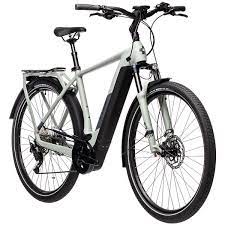 Auf ruppigem untergrund spielt die einfach einstellbare suntour xcr 32 luftfedergabel ihre qualitäten aus und bügelt sämtliche unebenheiten. Elektro Reiserad Cube Kathmandu Hybrid Pro 625 Diamant Grau 2021 Probikeshop