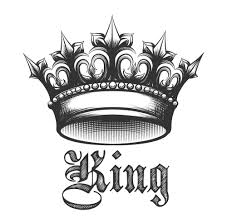 A lovely tiny crown tattoo design on front shoulder for girls and ladies. Gangster King Crown Tattoo Simple Novocom Top