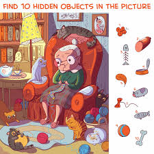 Some of the hidden picture puzzles in our historic newspapers can. Hidden Object Puzzle Prime