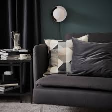 Il s associe à d autres modules de la même collection pour former un canapé extra confortable et stylé. Soderhamn Canape 3 Places Samsta Gris Fonce Ikea