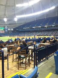 Tropicana Field Section 131 Row H Seat 10 Tampa Bay
