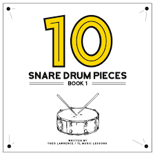 We have included the best resources free online to get you started and will keep you busy list of websites that have free music for drums. 10 Snare Drum Pieces Book 1 Audio Pdf Sheet Music Download Tl Music Lessons