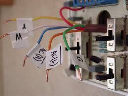 I want to upgrade my analog thermostat to a honeywell rth230b in my travel trailer this is the wiring for the honeywell. Digitalthermostatconversion Jdbeastlet