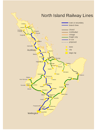 Auf der nordinsel neuseelands lebt ein großteil der neuseeländer, im vergleich mit westeuropa ist sie dennoch dünn besiedelt. Schienenverkehr In Neuseeland Wikipedia