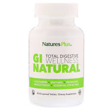 To the left of the vertebral column. Nature S Plus Total Digestive Wellness Gi Natural 90 Bi Layered Tablets Iherb
