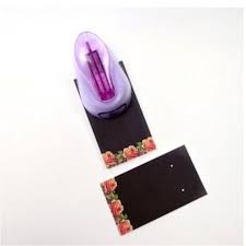 Here are the directions on how to make your own kraft paper earring display cards —. Easy Earring Double Post Earring Card Punch To Make Your Own Etsy