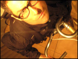 self portrait with bike II