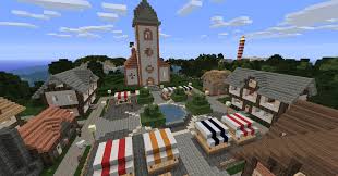 Maybe you would like to learn more about one of these? Minecraft Medieval Village With Church Port 2 Ships V 1 4 7 1 5 1 5 1 Mods Mod Fur Minecraft