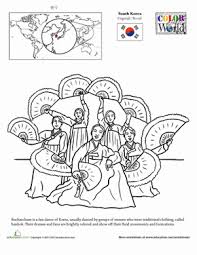 Peninsula you are viewing some peninsula sketch templates click on a template to sketch over it and color it in and share with your family and friends. Color The World South Korea Worksheet Education Com