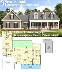 Plan 36060dk Appealing 3 Bed Country House Plan Architectural Design House Plans House Blueprints Country House Plan