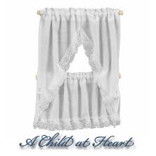 Cozynight white sheer tier curtains 36 inch length linen curtain sheers transparent half window curtains kitchen tiers bathroom small curtains cafe curtains light filtering rod pocket 2 panels. Dollhouse White Country Kitchen Curtains