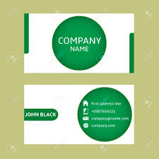 See more ideas about sample business cards, business cards, printing business cards. Modern Business Card With Sample Text And Company Logo Vector Royalty Free Cliparts Vectors And Stock Illustration Image 43190699