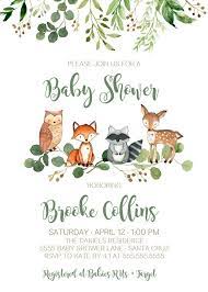 Woodland Theme Baby Shower Ideas Woodland Baby Shower Boy Invitations E Baby Shower Woodland Theme Woodland Baby Shower Invitations Woodland Invitation Baby