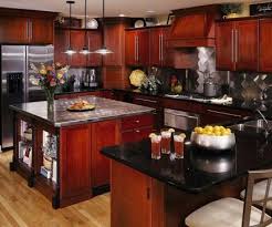 Pin By Mackenzie Mazzone On Dream Home Cherry Cabinets Kitchen Cherry Wood Cabinets Cherry Wood Kitchens