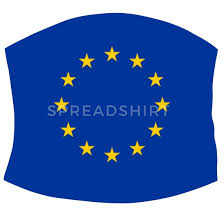 Jede flagge von europa hat eine beschreibung, und es wird auch angegeben, welche farben neben der information zu den flaggen von europa finden sie auch informationen zu allen ländern. Europa Flagge Mundschutz Corona Maske Gesichtsmasken Spreadshirt