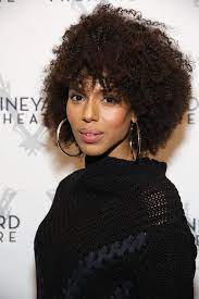 Kerry Washington S Lob Is Back Kerry Washington Hair Natural Hair Styles Hair Muse