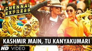 Kashmir Main Tu Kanyakumari Chennai Express Song Shahrukh Khan Deep Chennai Express Bollywood Music Kanyakumari