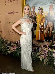 Emma Anya Taylor Joy Movies - Anya Taylor Joy Embraces Her Co Star Mia Goth At The La Premiere Of Their Film Emma Daily Mail Online