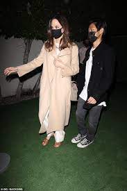 Angelina jolie poses covered with bees to raise awareness for conservation efforts. Angelina Jolie Steps Out With 17 Year Old Pax On A Mother Son Dinner Date At Nobu Daily Mail Online