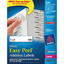 Labels come die cut on 8.5 x 11 printable sheets with an adhesive backing which can be peeled off and the label. Avery Labels 5161 Free Template