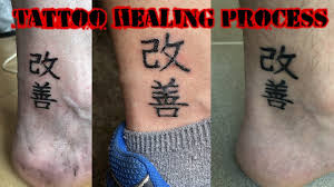 Tattoo Healing Process Time Lapse Youtube
